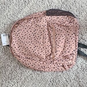 Polka dot backpack